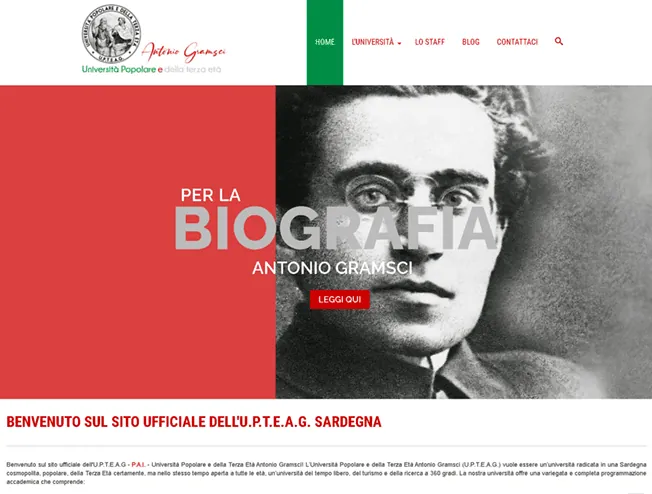 Sito Università UPTEAG