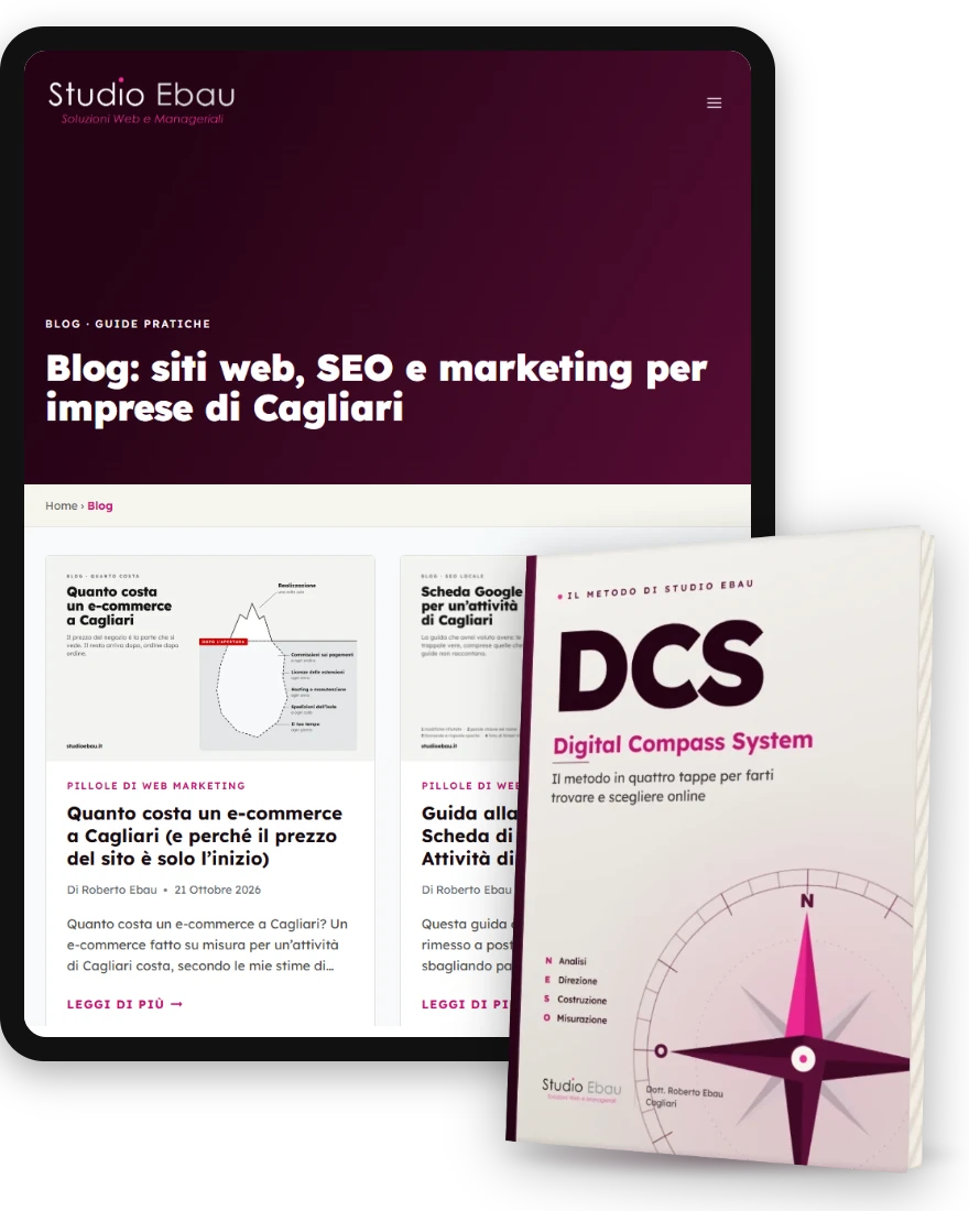 Il blog di Studio Ebau su tablet e il libro del metodo DCS